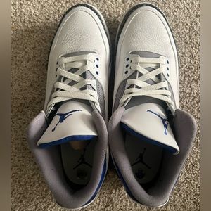 Air Jordan 3 "Racer Blue" (Used) size 12 with original box.